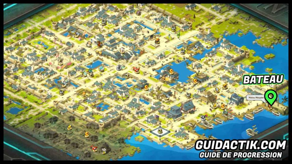 bateau quête astrub wakfu