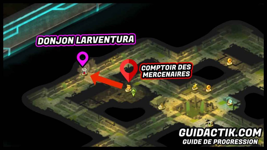 donjon larventura Wakfu