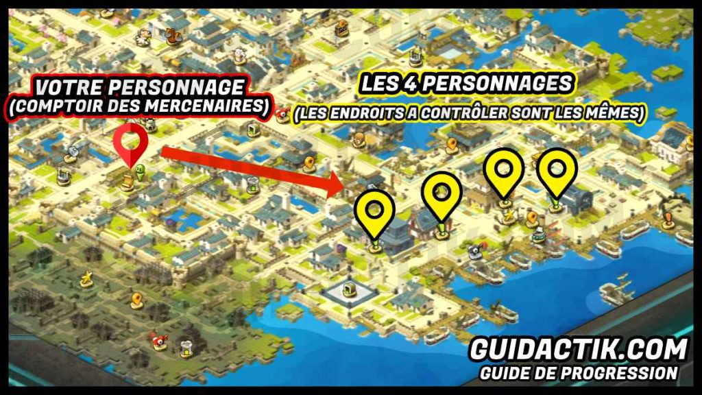 quetes comptoir mercenaire astrub wakfu