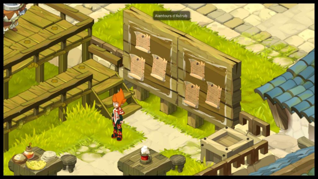 mercenaire interface wakfu