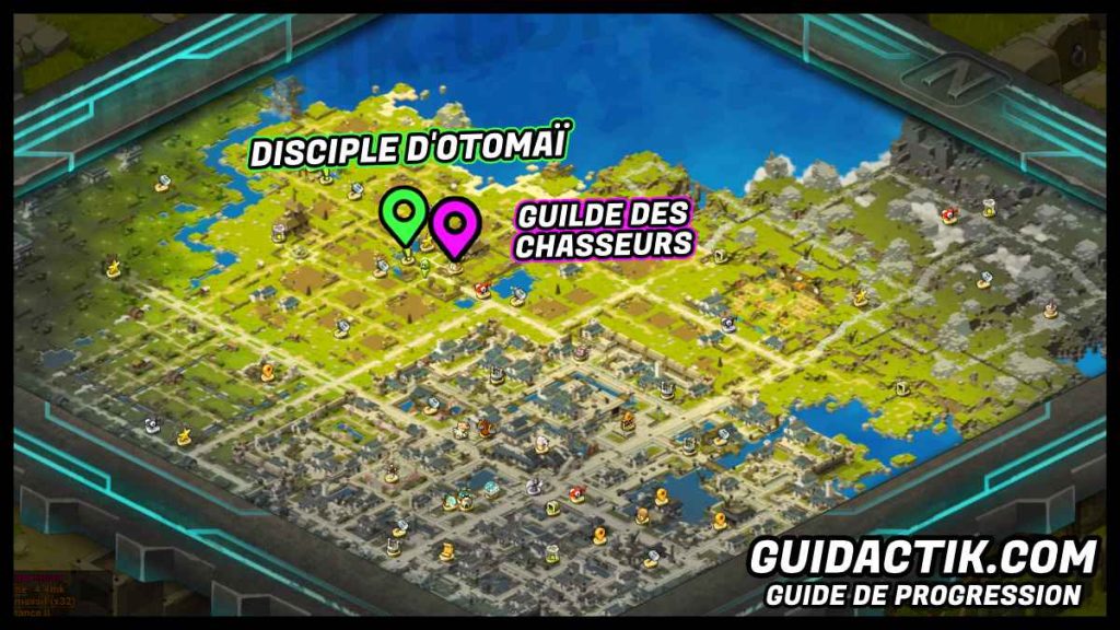 guilde des chasseurs et disciple d'otomai Wakfu
