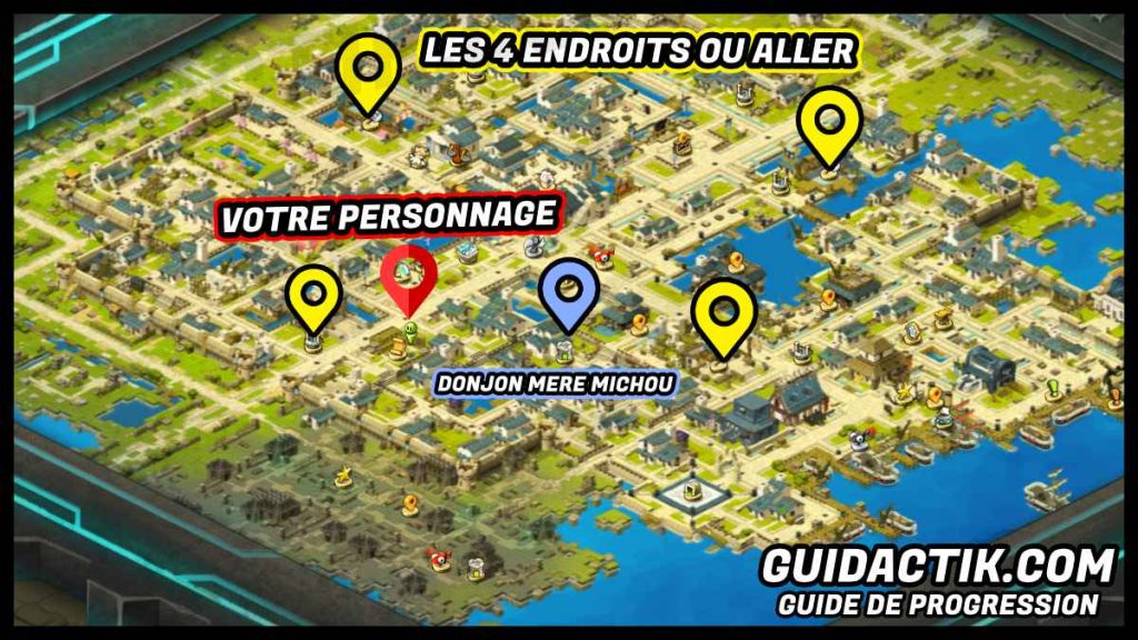 mere michou emplacement wakfu