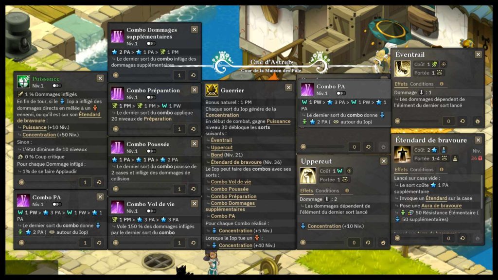 Liste de la mécanique sur Wakfu
