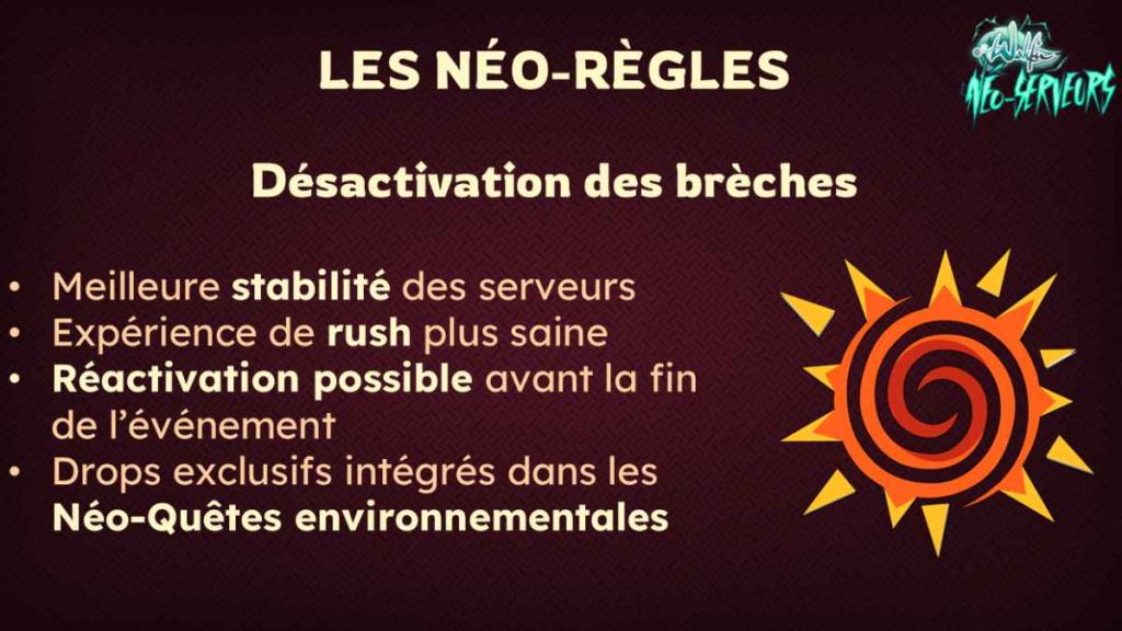 règles wakfu néo serveur