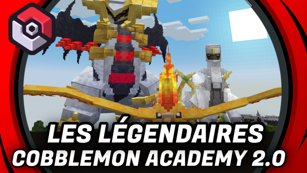 Cobblemon academy 2.0 legendaire minecraft