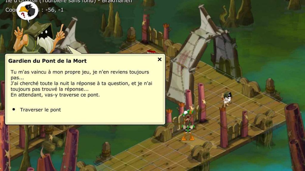 gardien du pont de la mort dofus rétro