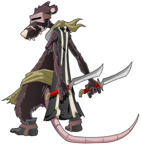 rat noir dofus rétro