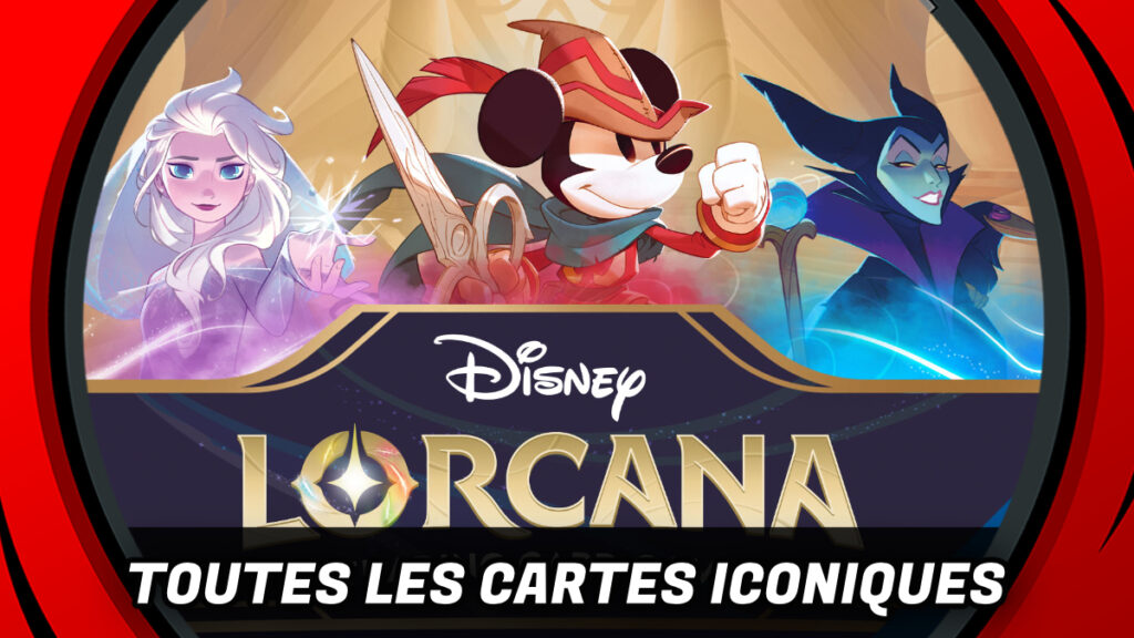 miniature lorcana toutes les cartes iconiques