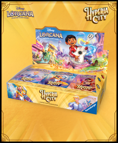 Display Lorcana Chapitre 14 Extension Hyperia City